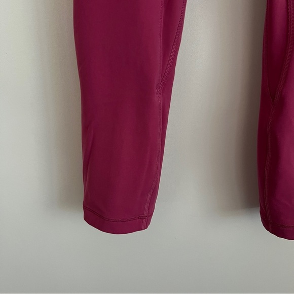 Lululemon Align High Rise Leggings Pants Pink Raspberry-Women’s Size 2 - Picture 4 of 11